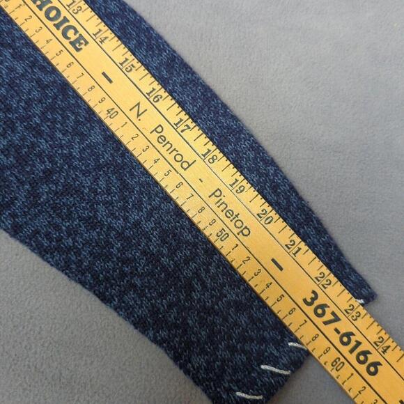 Tiara International Blue Poinsetta Christmas Sweater Vintage Y2K Embroidered - Picture 8 of 9